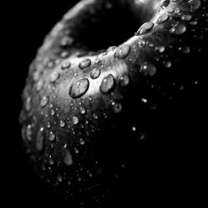 : apple and water