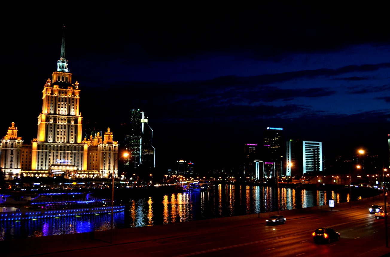 Фотографии Ночной Москвы