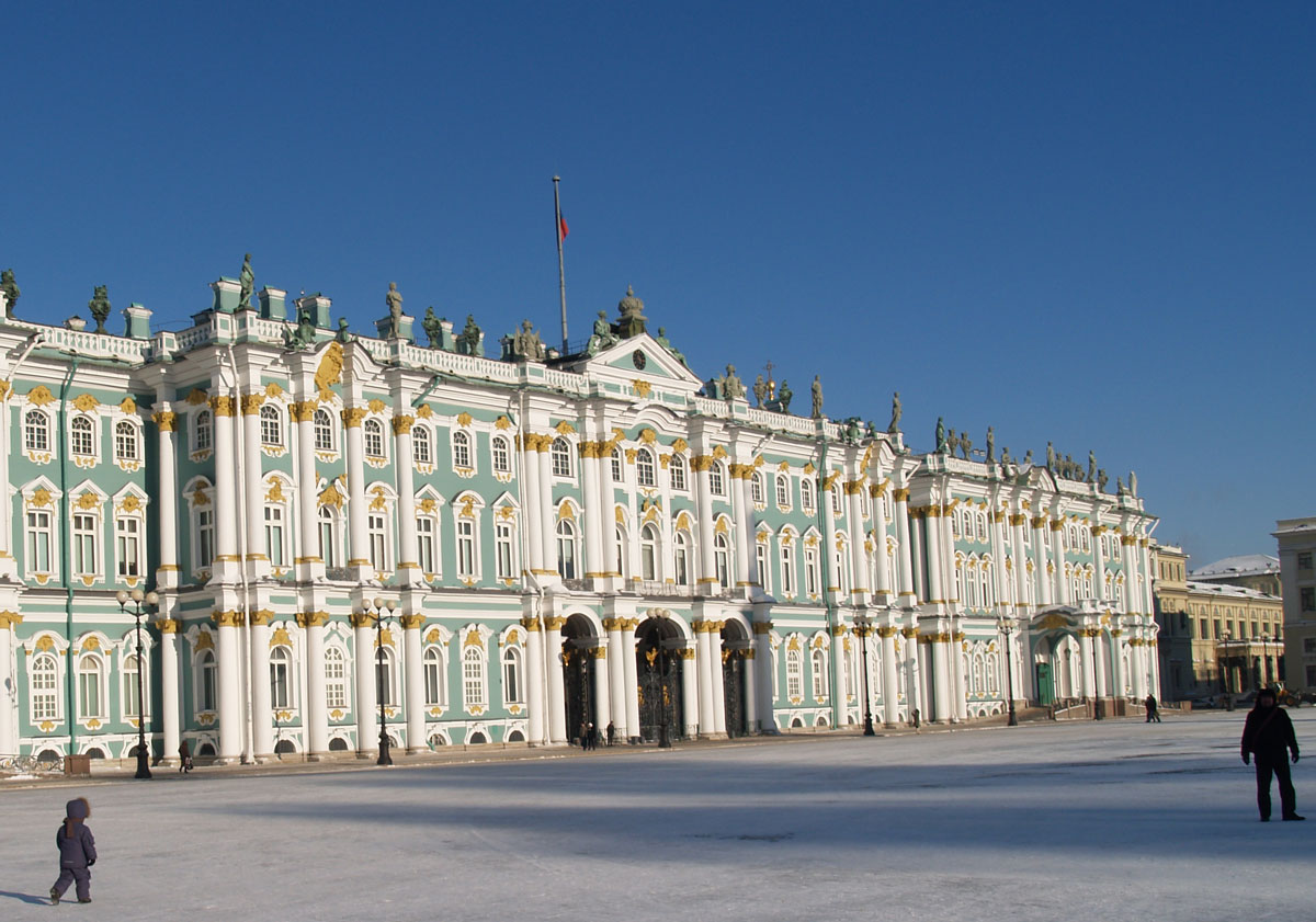 Фото эрмитажа в санкт петербурге снаружи