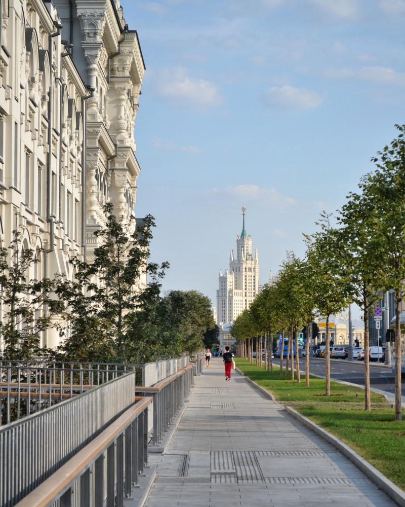 Улица в москве сделать