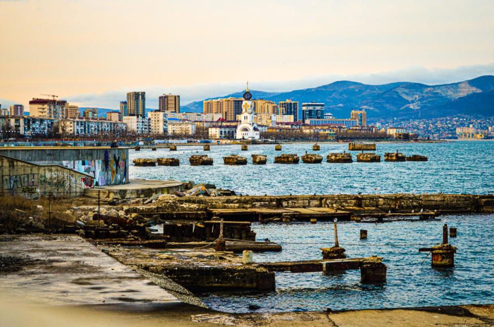 Новороссийск / Novorossiysk. Облик города Новороссийска. Старый Новороссийск. Новороссийск набережная СССР. Бюджетные учреждения новороссийска