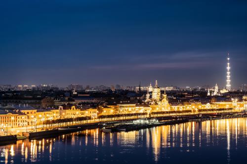 Neva river Saint Petersburg