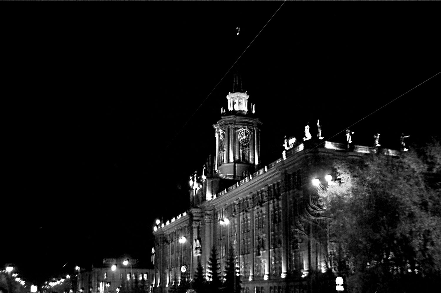 Екатеринбург Черно Белое Фото