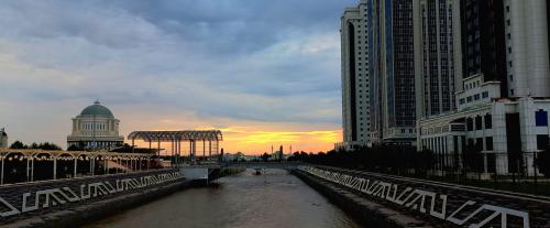 рассвет в Грозном