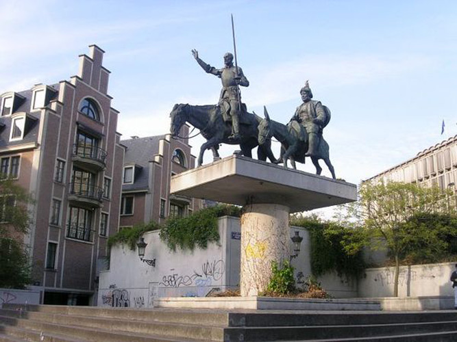 Памятники брюссель