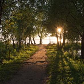 Фото: На берегу озера Плещеево