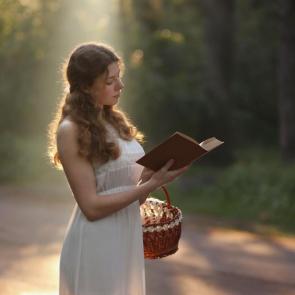 Фото: Встречая рассвет с книгой
