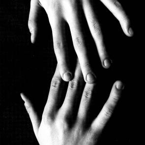 Black and white